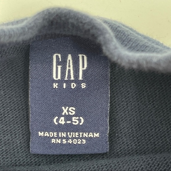 Gap Kids Stripe Colorblock Sweatshirt Size XS - Picture 5 of 6